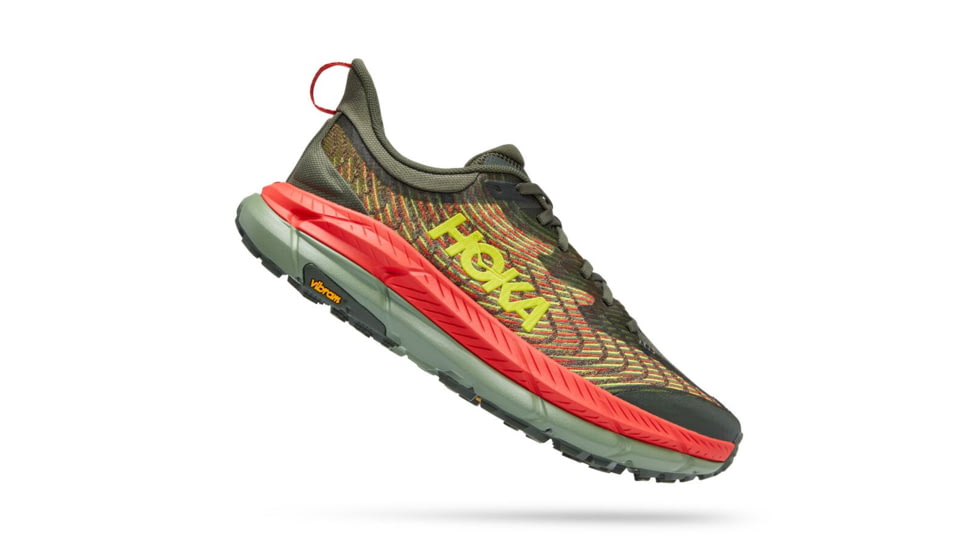 Hoka Mafate Speed 4 Trailrunning Shoes - Mens, Thyme / Fiesta, 10.5D, 1129930-TFST-10.5D