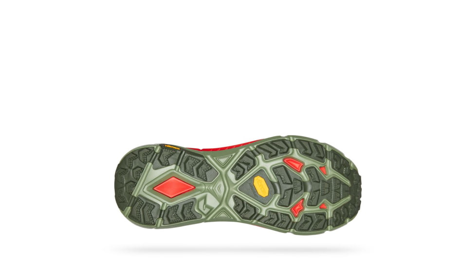 Hoka Mafate Speed 4 Trailrunning Shoes - Mens, Thyme / Fiesta, 10.5D, 1129930-TFST-10.5D