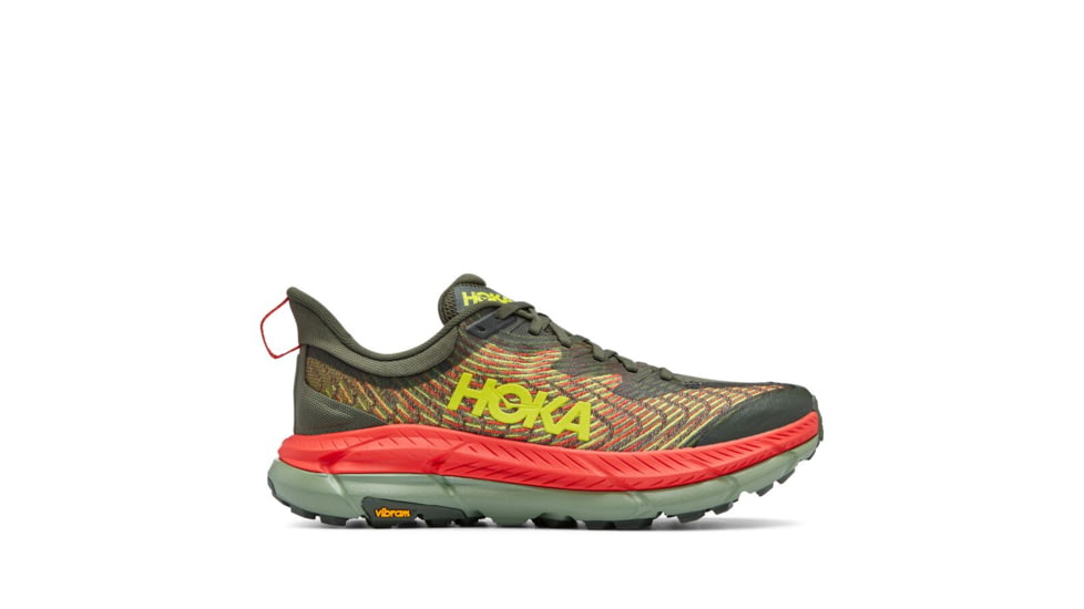 Hoka Mafate Speed 4 Trailrunning Shoes - Mens, Thyme / Fiesta, 10D, 1129930-TFST-10D