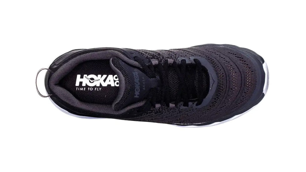 Hoka Akasa Road Running Shoes - Mens, Black/Dark Shadow, Wide, 7.5, 1104112-BDSD-07.5EE