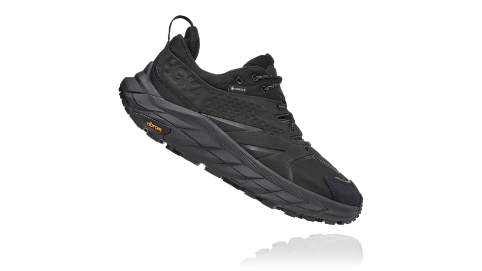 Hoka Anacapa Low GTX Shoes - Mens, Black/Black, 7D, 1122017-BBLC-07D