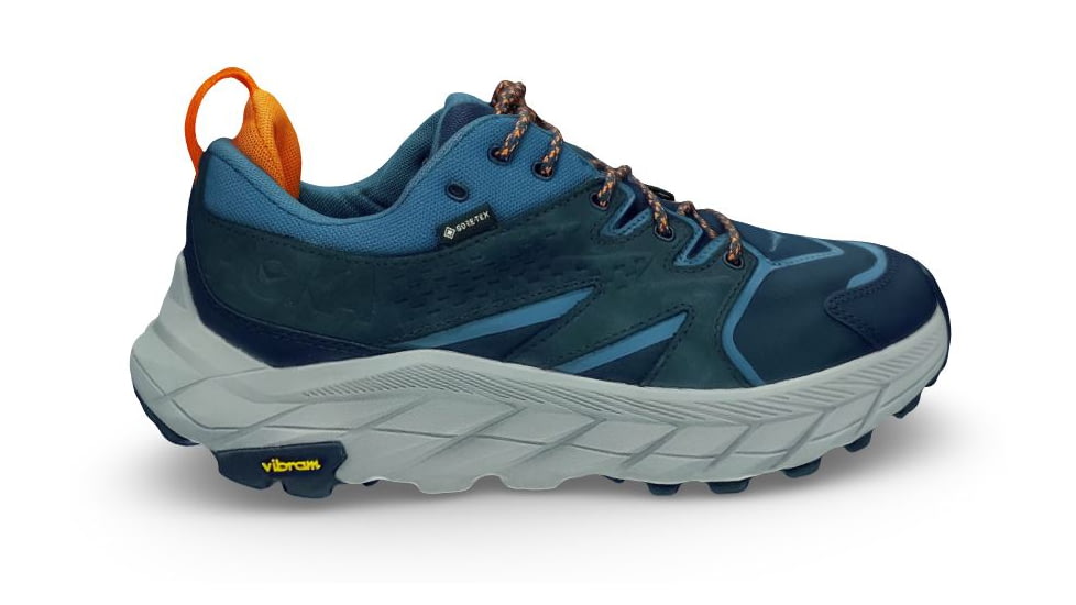 Hoka Anacapa Low GTX Shoes - Mens, Outer Space/Real Teal, 12D, 1122017-OSRT-12D
