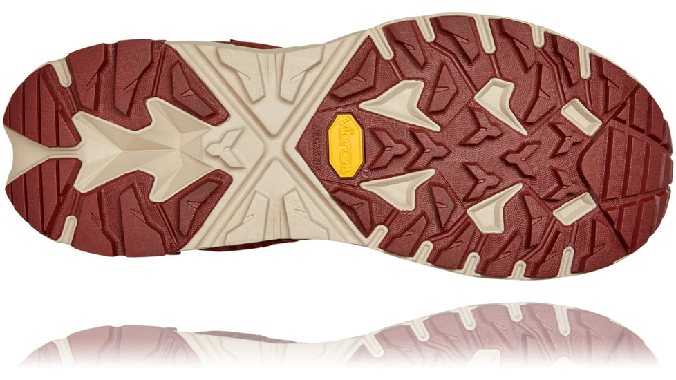 Hoka Anacapa Low GTX Shoes - Womens, Cherry Mahogany / Hot Sauce, 6B, 1119373-CMHS-06B