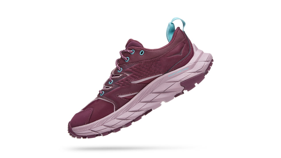 Hoka Anacapa Low GTX Shoes - Womens, Grape Wine / Elderberry, 6.5B, 1119373-GWEL-06.5B