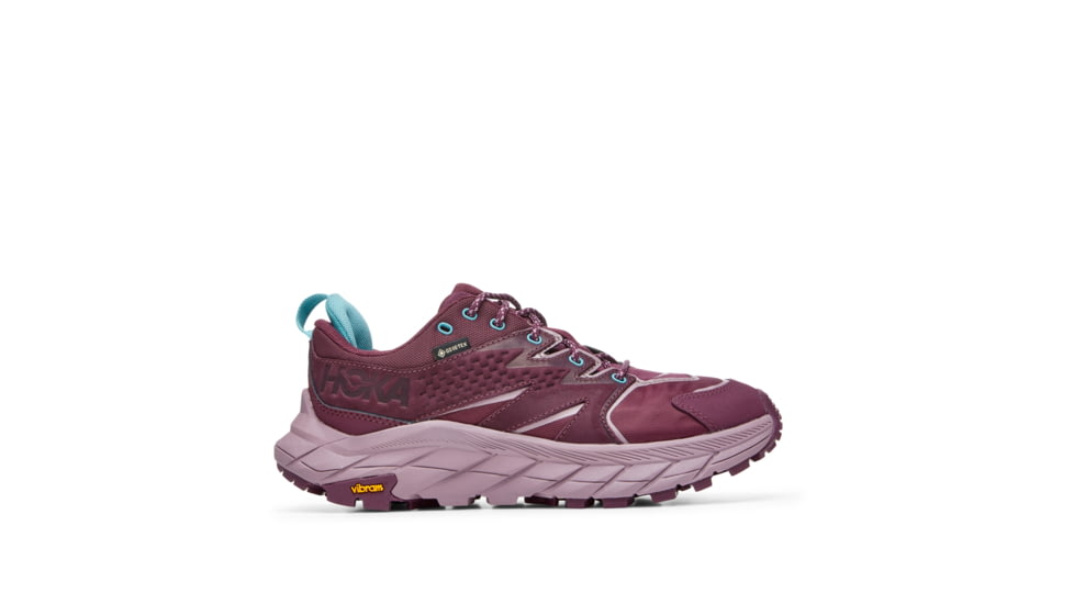 Hoka Anacapa Low GTX Shoes - Womens, Grape Wine / Elderberry, 6.5B, 1119373-GWEL-06.5B