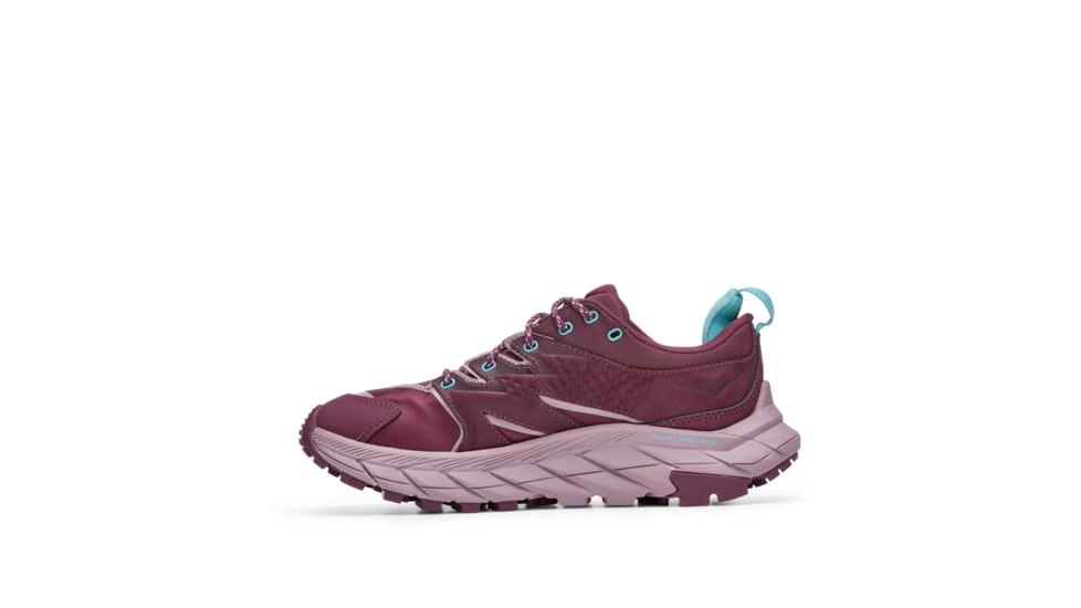 Hoka Anacapa Low GTX Shoes - Womens, Grape Wine / Elderberry, 6.5B, 1119373-GWEL-06.5B