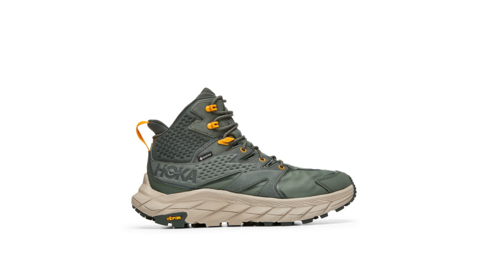 Hoka Anacapa Mid GORE-TEX Hiking Shoes - Mens, Thyme / Radiant Yellow, 8D, 1122018-TRYL-08D
