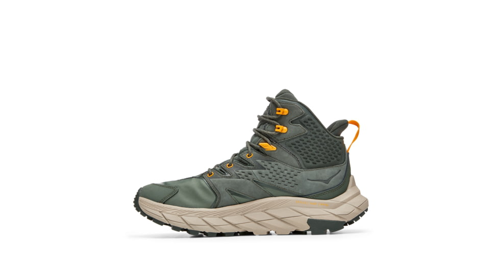 Hoka Anacapa Mid GORE-TEX Hiking Shoes - Mens, Thyme / Radiant Yellow, 8D, 1122018-TRYL-08D