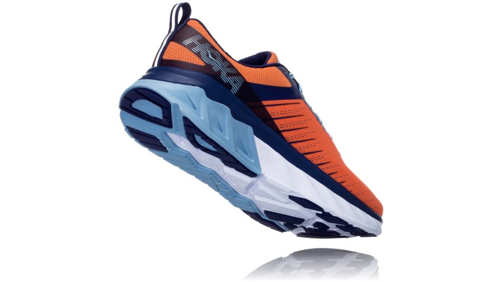 Hoka Arahi 3 Road Running Shoes - Men's, Nasturtium/Patriot Blue, Medium, 10.5, 1104097-NPTB-10.5