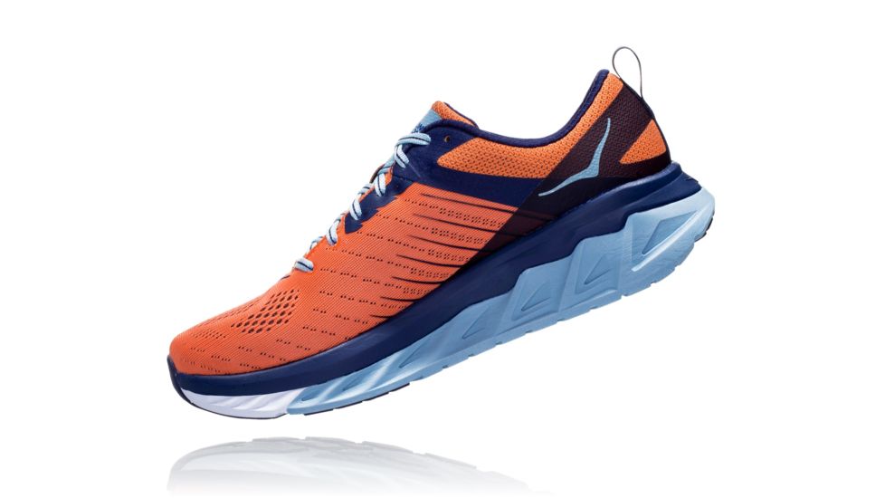 Hoka Arahi 3 Road Running Shoes - Men's, Nasturtium/Patriot Blue, Medium, 10.5, 1104097-NPTB-10.5