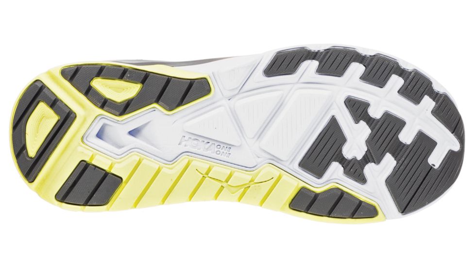 Hoka Arahi 3 Running Shoes - Mens, Charcoal Gray / Lime Sherbet, Medium, 7, 1104097-CGLSH-07