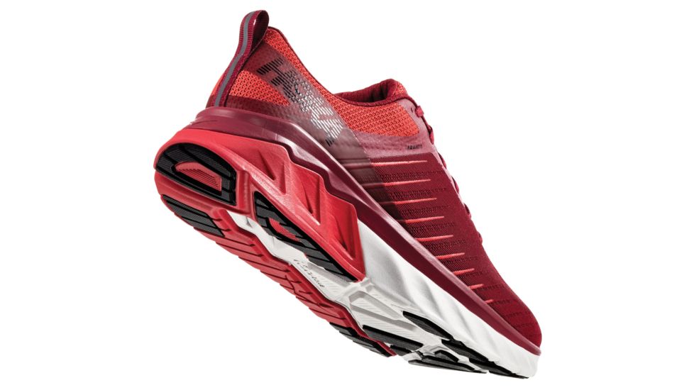 Hoka Arahi 3 Running Shoes - Mens, Rio Red / Poppy Red, Medium, 7, 1104097-RRPR-07