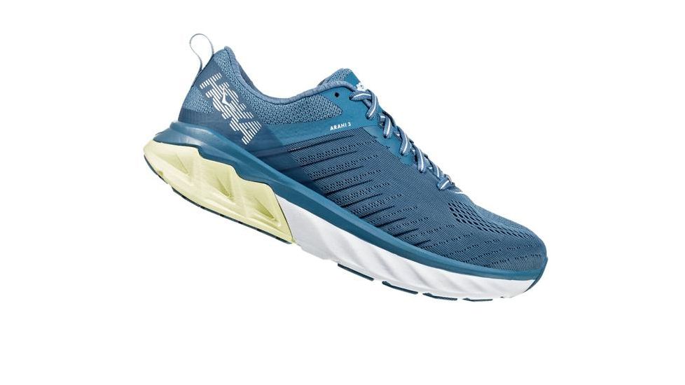 Hoka Arahi 3 Running Shoes - Womens, Aegean Blue / Plein Air, Medium, 5, 1104099-ABPAR-05