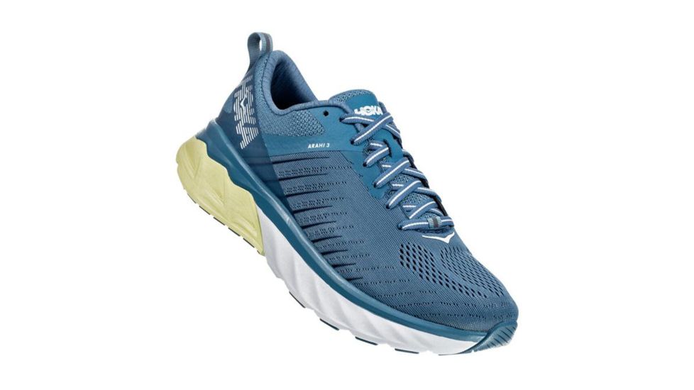 Hoka Arahi 3 Running Shoes - Womens, Aegean Blue / Plein Air, Medium, 5, 1104099-ABPAR-05