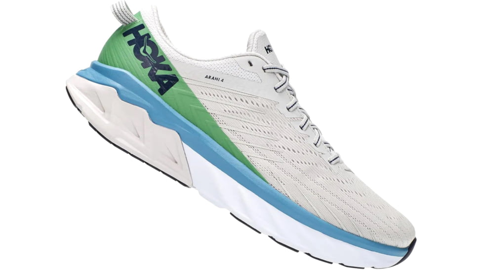 Hoka Arahi 4 Road Running Shoes - Mens, Lunar Rock/Nimbus Cloud, 9.5 US, Medium, 1106473-LRNC-09.5