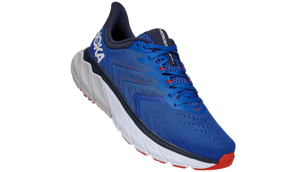 Hoka Arahi 5 Road Running Shoes - Men's, Turkish Sea/White, 10, D, 1115010-TSWH-10D