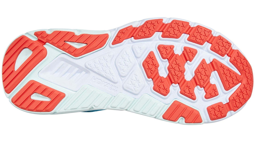 Hoka Arahi 5 Casual Shoes - Womens, Mosaic Blue/Luminary Green, 7, Medium, 1115012-MBLGR-07B