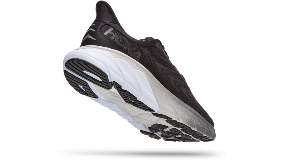 Hoka Arahi 6 Shoes - Mens, Black / White, 7.5D, 1123194-BWHT-07.5D