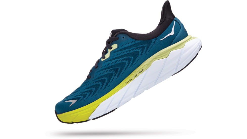 Hoka Arahi 6 Shoes - Mens, Blue Graphite / Blue Coral, 7.5D, 1123194-BGBCR-07.5D