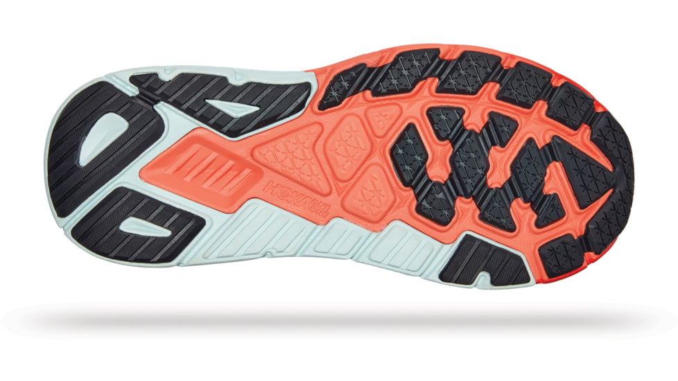 Hoka Arahi 6 Shoes - Mens, Short Bread / Fiesta, 10.5D, 1123194-SBFS-10.5D