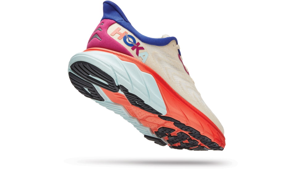 Hoka Arahi 6 Shoes - Womens, Short Bread / Fiesta, 5B, 1123195-SBFS-05B