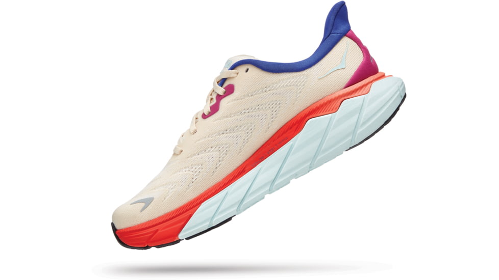 Hoka Arahi 6 Shoes - Womens, Short Bread / Fiesta, 5B, 1123195-SBFS-05B