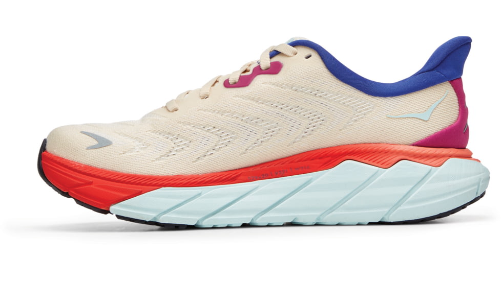 Hoka Arahi 6 Shoes - Womens, Short Bread / Fiesta, 5B, 1123195-SBFS-05B