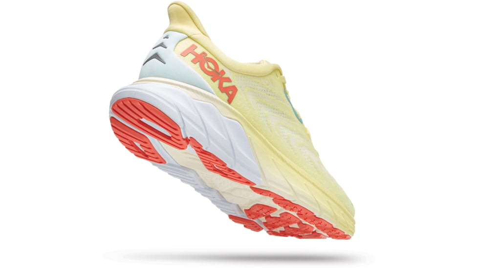Hoka Arahi 6 Shoes - Womens, Yellow Pear / Sweet Corn, 9.5B, 1123195-YPSC-09.5B