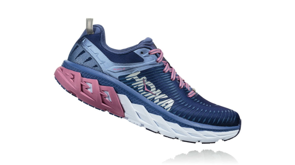 Hoka Arahi Road Runnig Shoe 2 - Womens, 1019276-MBRB, 5, Medium, 1019276-MBRB-5