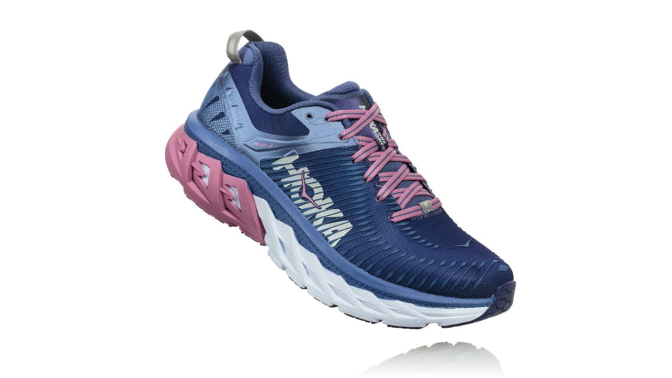 Hoka Arahi Road Runnig Shoe 2 - Womens, 1019276-MBRB, 8, Medium, 1019276-MBRB-8