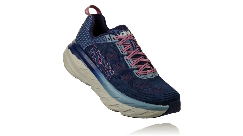 Hoka Bondi 6 Road Running Shoes - Women's, Marlin/Blue Ribbon, Medium, 6.5, 1019270-MBRB-6.5