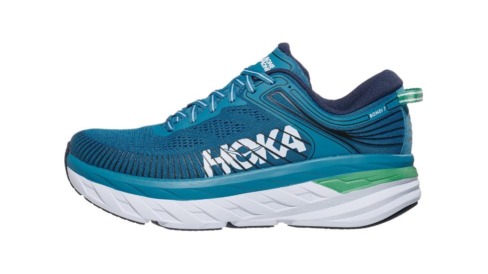 Hoka Bondi 7 Road Running Shoes - Men's, Blue Moon/Moonlit Ocean, 15 US, Medium, 1110518-BMMO-15