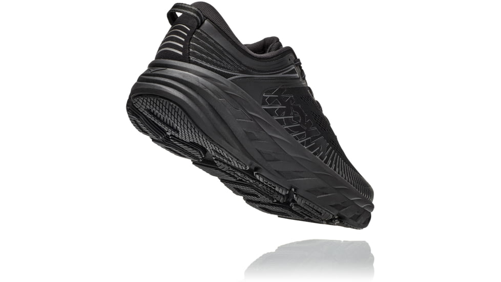 Hoka Bondi 7 Road Running Shoes - Men's, Black/Black, 15 US, Wide, 1110530-BBLC-15EE