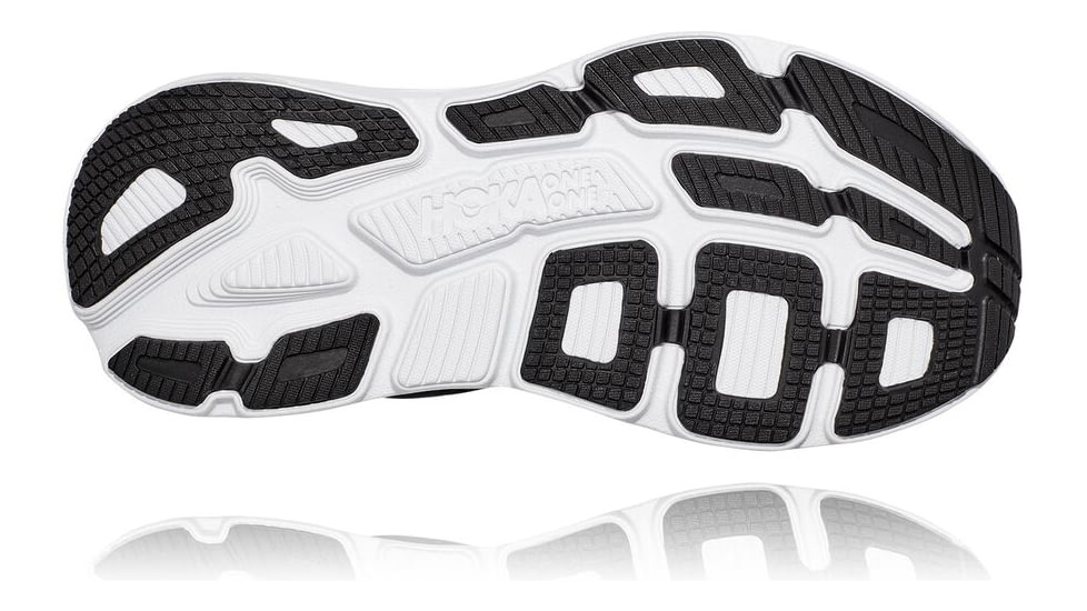 Hoka Bondi 7 Road Running Shoes - Men's, Black / White, 7 US, Regular, 1110518-BWHT-07