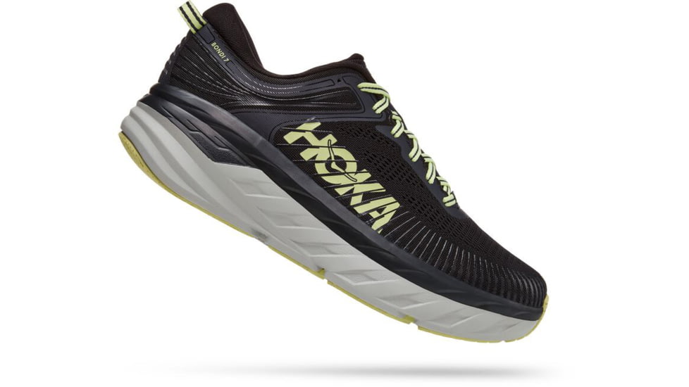 Hoka Bondi 7 Road Running Shoes - Men's, Blue Graphite / Butterfly, 7 US, Regular, 1110518-BGBT-07