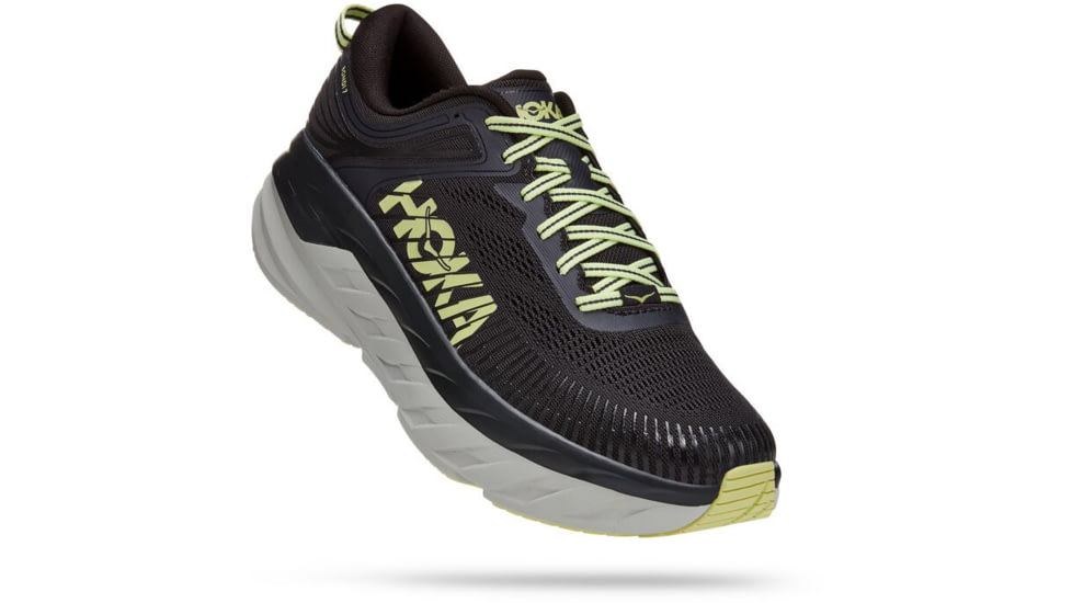 Hoka Bondi 7 Road Running Shoes - Men's, Blue Graphite / Butterfly, 7 US, Regular, 1110518-BGBT-07