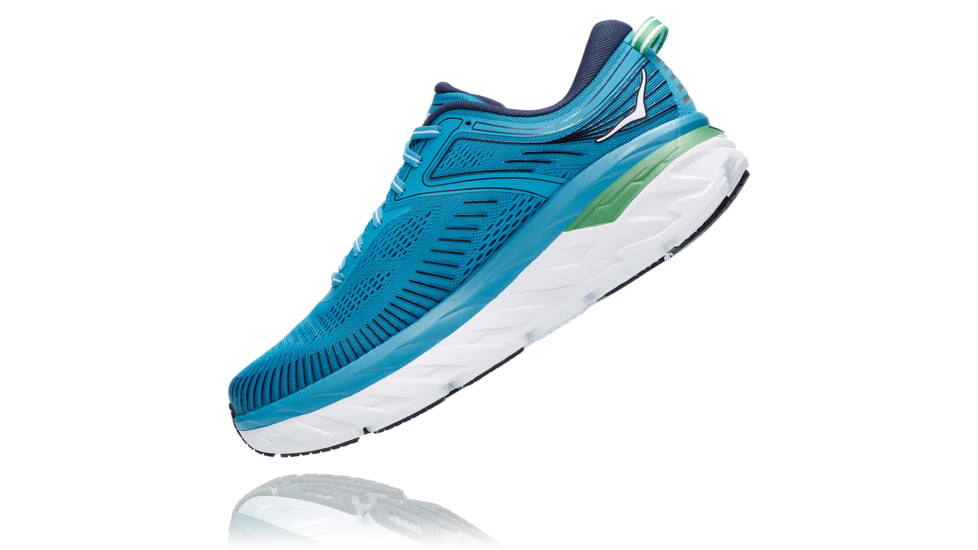Hoka Bondi 7 Road Running Shoes - Men's, Blue Moon/Moonlit Ocean, 11.5 US, Medium, 1110518-BMMO-11.5D