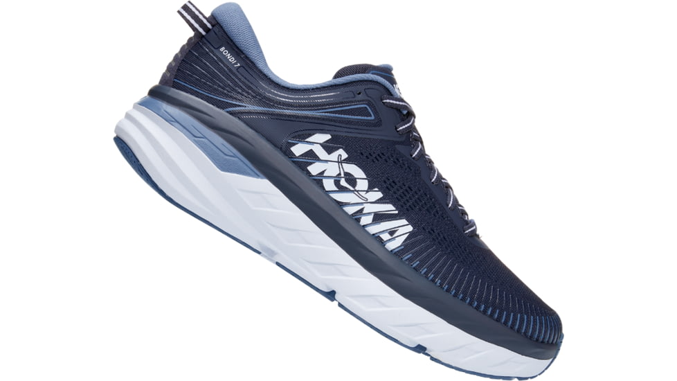 Hoka Bondi 7 Road Running Shoes - Men's, Ombre Blue/Provincial Blue, 10 US, Wide,  1110530-OBPB-10EE