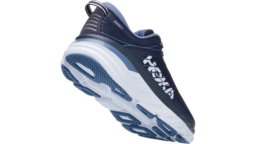 Hoka Bondi 7 Road Running Shoes - Men's, Ombre Blue/Provincial Blue, 10 US, Wide,  1110530-OBPB-10EE