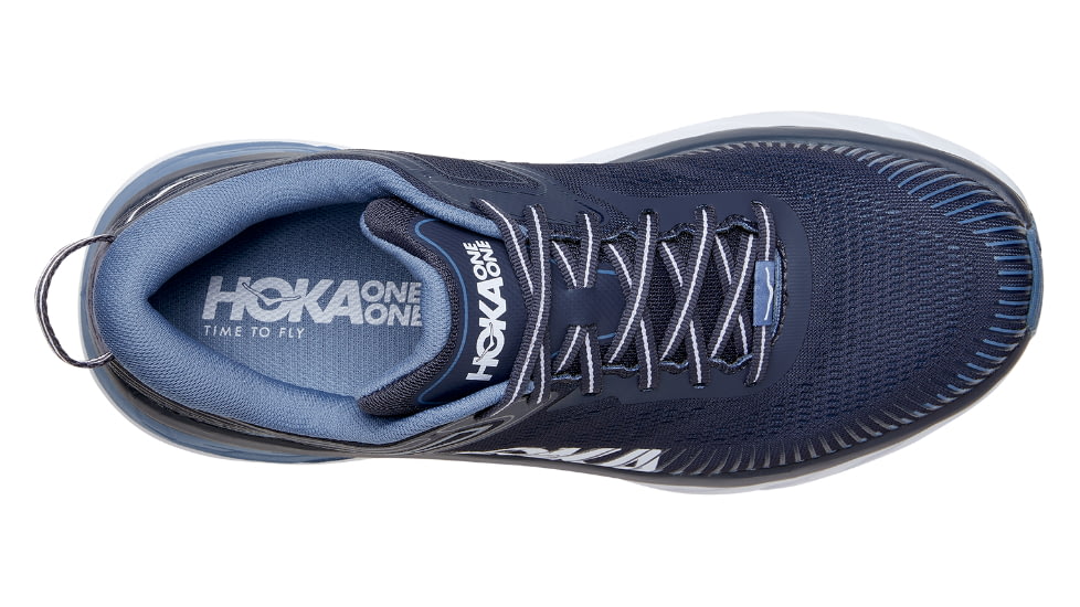 Hoka Bondi 7 Road Running Shoes - Men's, Ombre Blue/Provincial Blue, 10 US, Wide,  1110530-OBPB-10EE