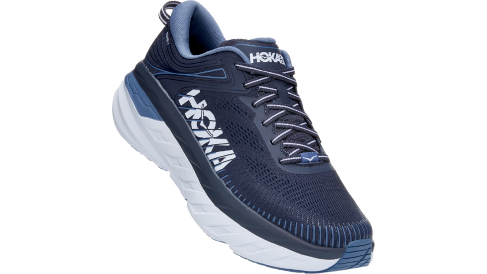 Hoka Bondi 7 Road Running Shoes - Men's, Ombre Blue/Provincial Blue, 10 US, Wide,  1110530-OBPB-10EE