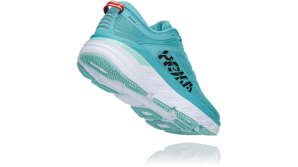 Hoka Bondi 7 Road Running Shoes - Womens, Aquarelle / Eggshell Blue, 7, 1110519-AEBL-07