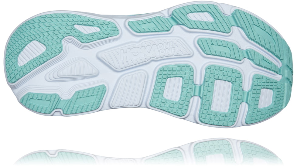 Hoka Bondi 7 Road Running Shoes - Womens, Aquarelle / Eggshell Blue, 7, 1110519-AEBL-07