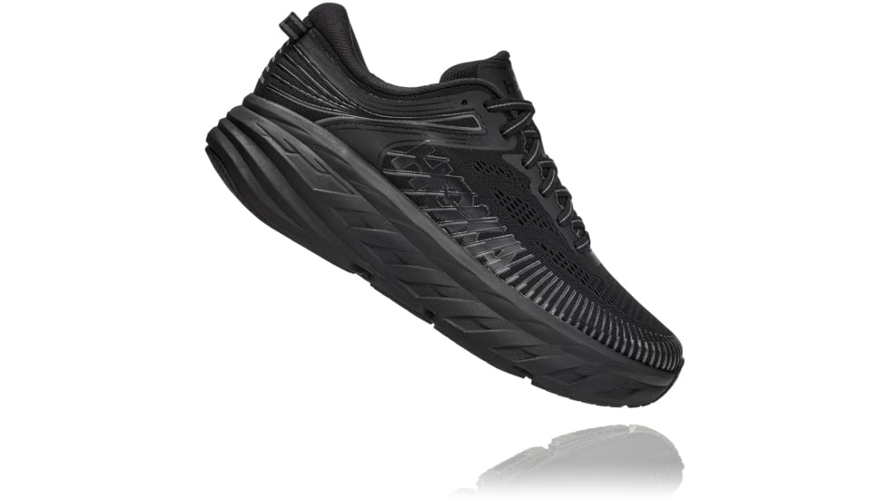 Hoka Bondi 7 Road Running Shoes - Women's, Black / Black, 6.5D, 1110531-BBLC-06.5D