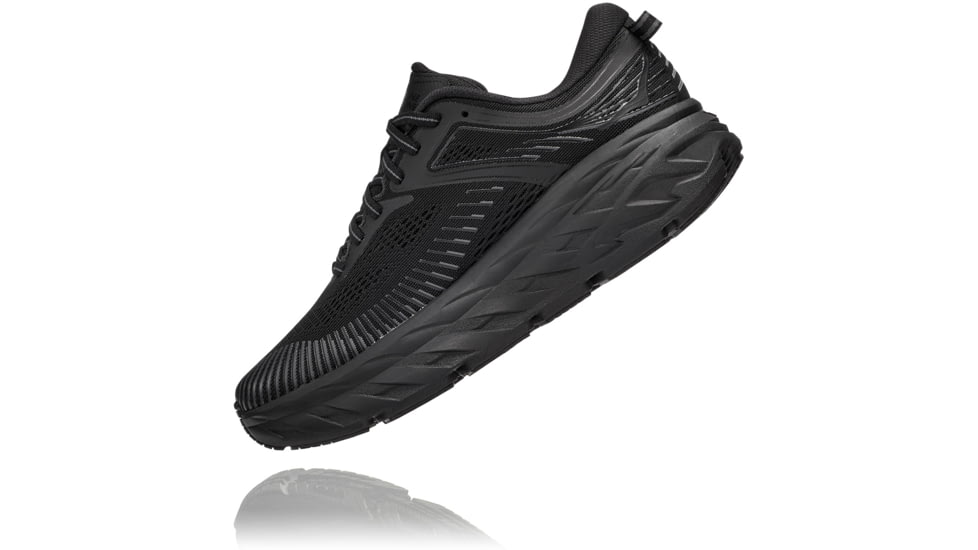 Hoka Bondi 7 Road Running Shoes - Women's, Black / Black, 6.5D, 1110531-BBLC-06.5D