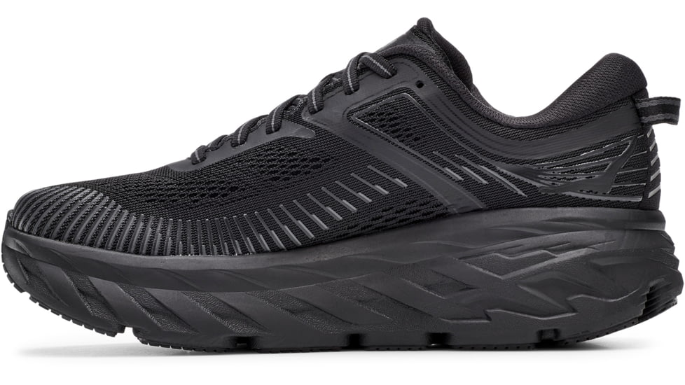 Hoka Bondi 7 Road Running Shoes - Women's, Black / Black, 6.5D, 1110531-BBLC-06.5D