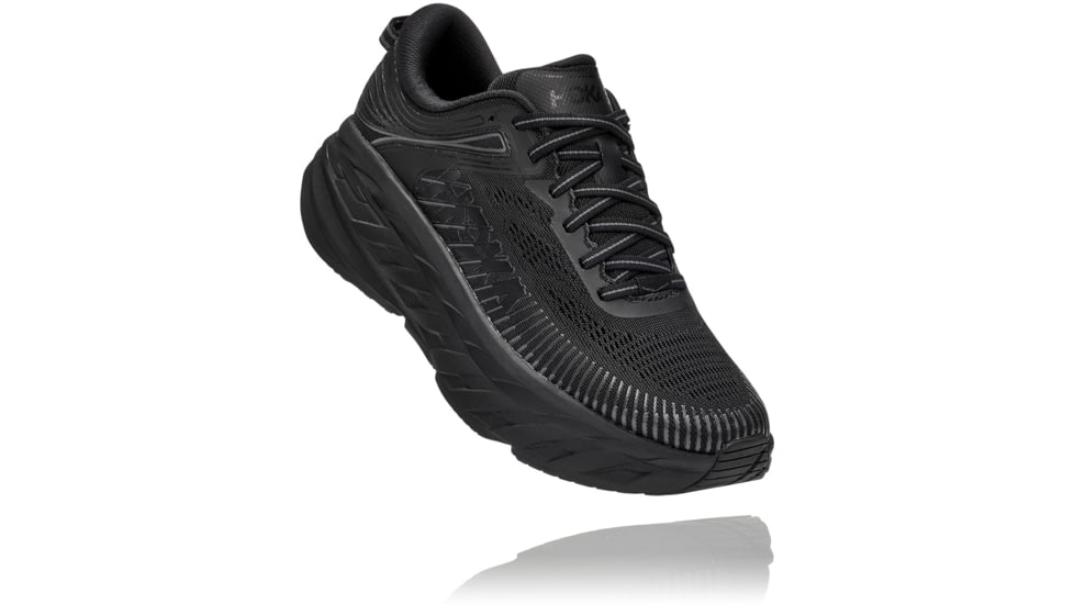 Hoka Bondi 7 Road Running Shoes - Women's, Black / Black, 6.5D, 1110531-BBLC-06.5D