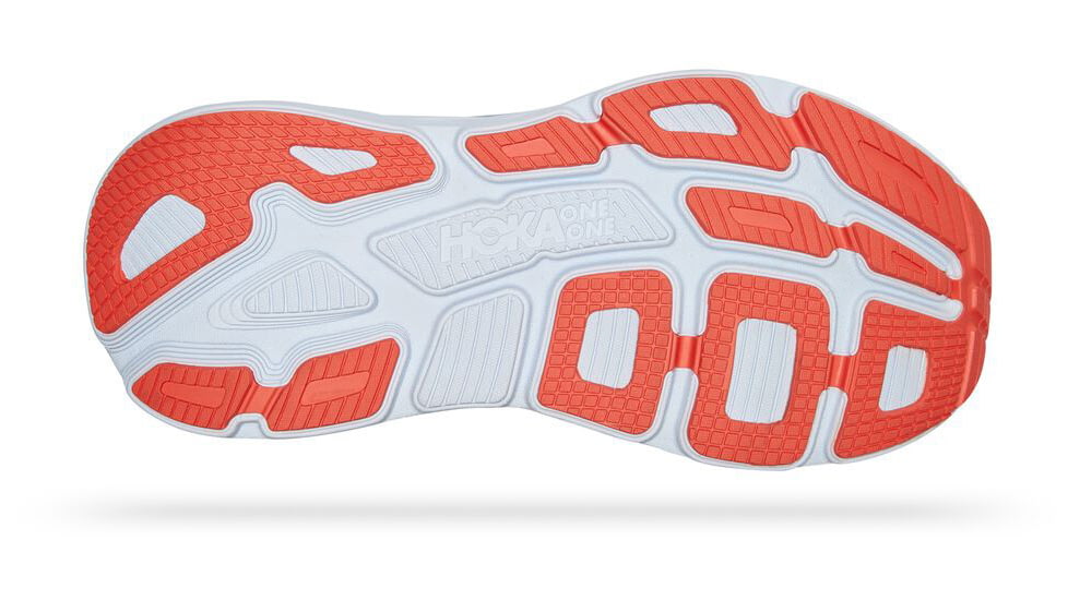 Hoka Bondi 7 Road Running Shoes - Women's, Blue Fog / Blue Glass, 5.5 US, Medium, 1110519-BFBG-05.5