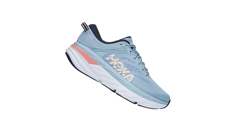 Hoka Bondi 7 Road Running Shoes - Women's, Blue Fog/Ombre Blue, 10 US, Medium, 1110519-BFOB-10