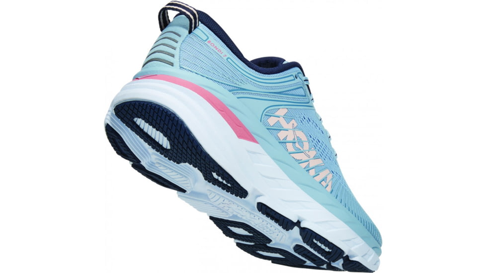 Hoka Bondi 7 Road Running Shoes - Women's, Blue Fog/Ombre Blue, 10 US, Medium, 1110519-BFOB-10